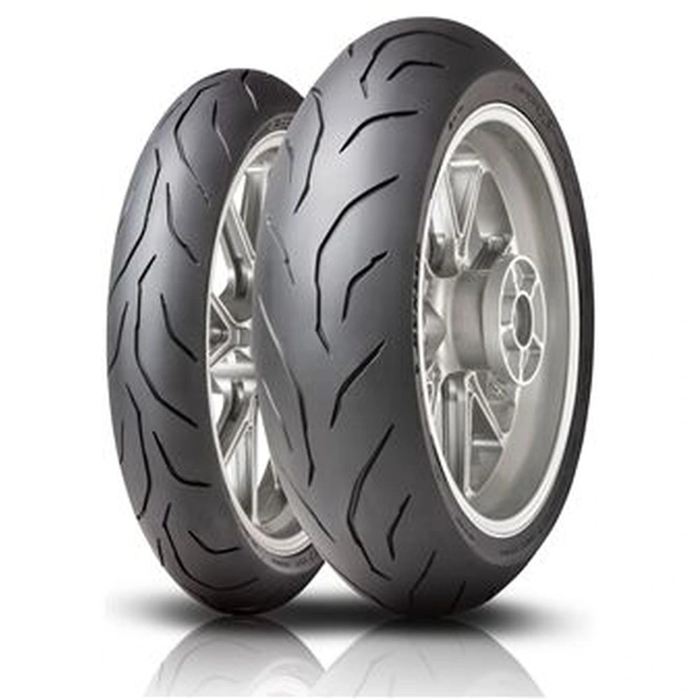 Dunlop SportSmart Mk4 190/50ZR17 (73W) TL – bagdæk – originalt Dunlop bagdæk med maksimalt sportsgreb og præcis styring. Køb hos Mo2parts.